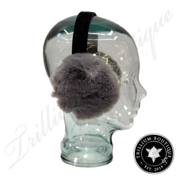 Surell Faux Fur Earmuffs with Velvet Band NWT! - Picture 5 of 7